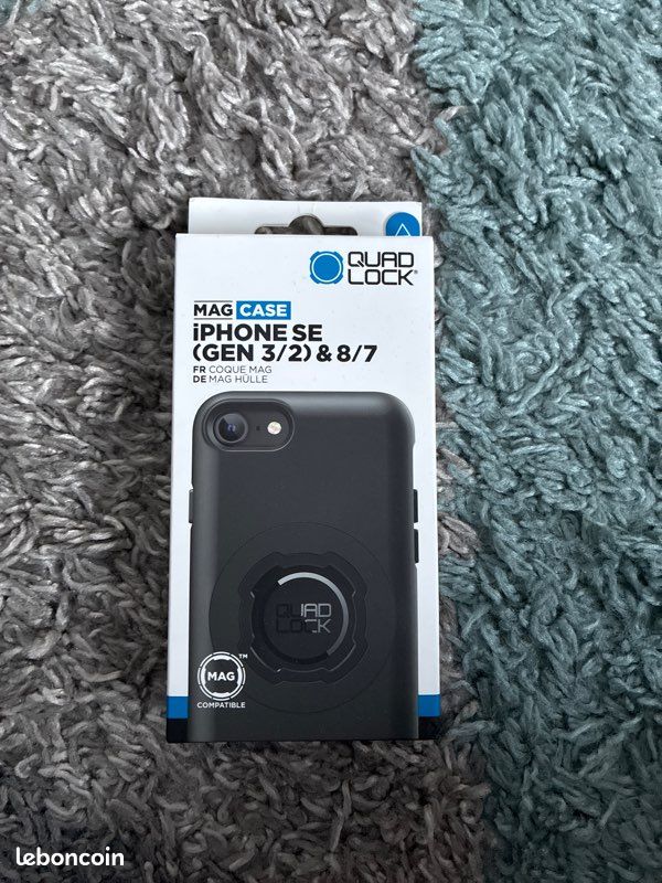 Coque quad lock iphone SE (GEN3/2) et 8/7 neuve (image 1)