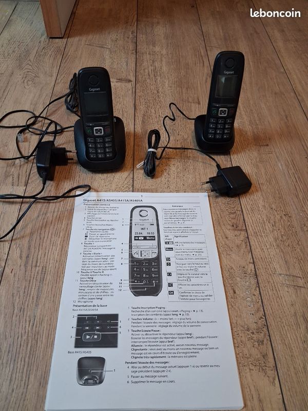 Téléphones Gigaset AS415 duo (image 1)