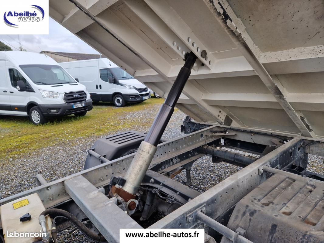 Iveco Daily CHASSIS CABINE 35C14 BENNE +GRUE (image 14)