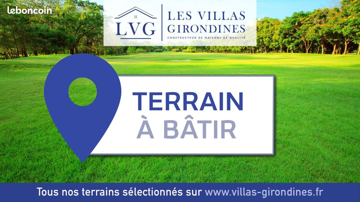 Terrain à bâtir de 600 m² à SAINT-CHRISTOLY-DE-BLAYE (33) · 42 000 €