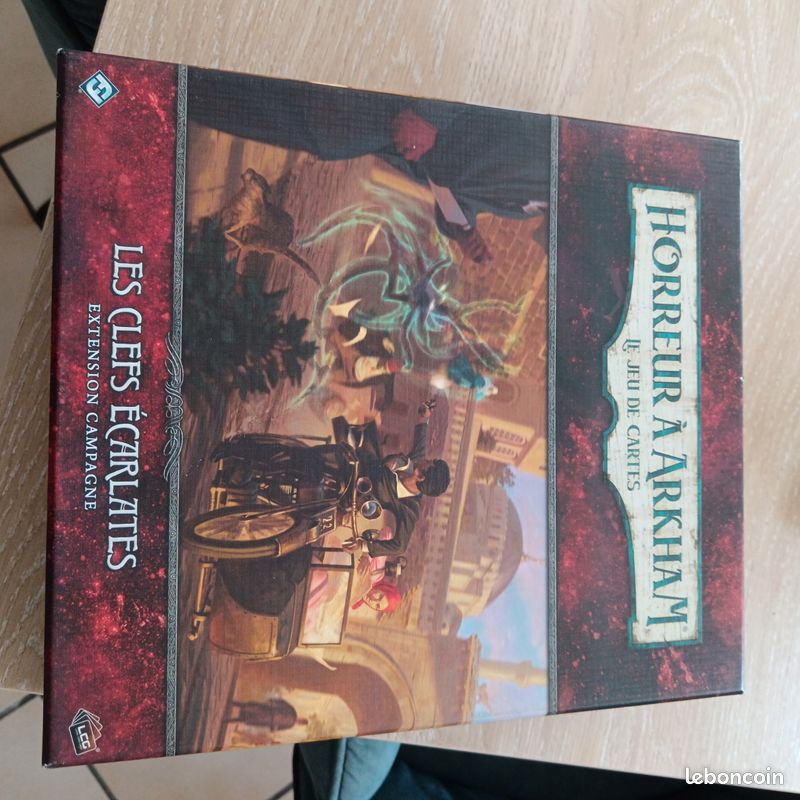 Horreur à Arkham – Les Clefs Écarlates (extension Campagne) – Neuf, Fantasy Flight
