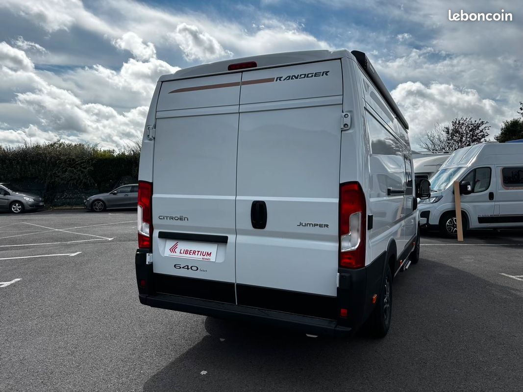 Fourgon randger 640 select citroen jumper 2.2l 140cv neuf 2027 boite automatique (image 15)