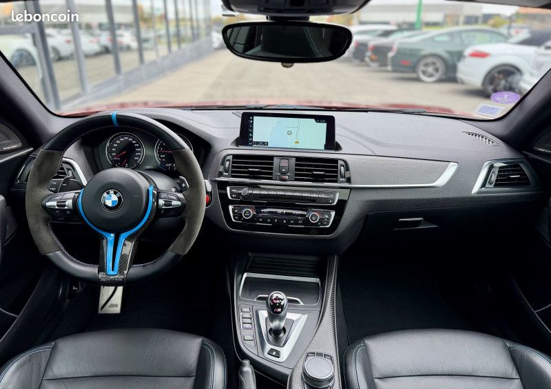 Bmw M2 COUPE (F87) Compétition 3.0 410 ch DKG / Toit ouvrant / Orange Sunset (image 13)