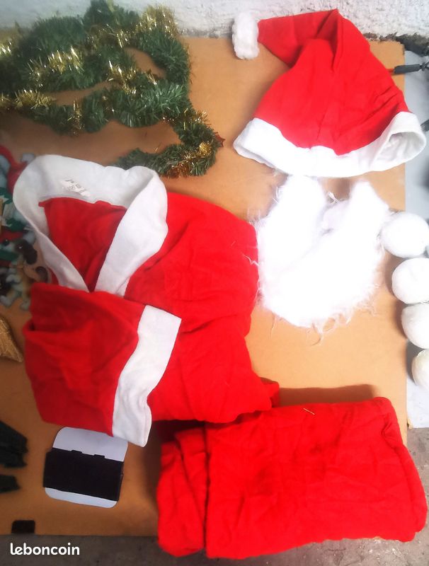 Déguisement Père Noël standard adulte M L Vêtements