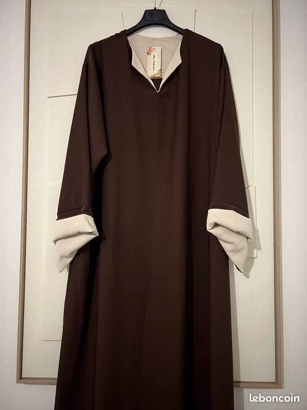 Robe longue marron (image 2)