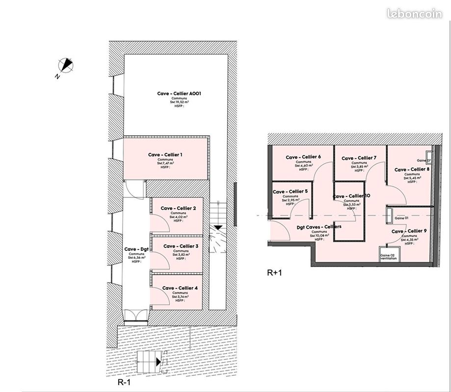 Appartement 2 pièces 45 m² (image 3)