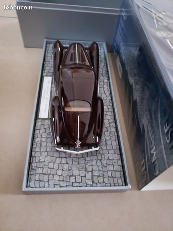 Miniature Talbot-Lago T150 C SS 1937 Rouge – MINICHAMPS 1/18 (Limité)