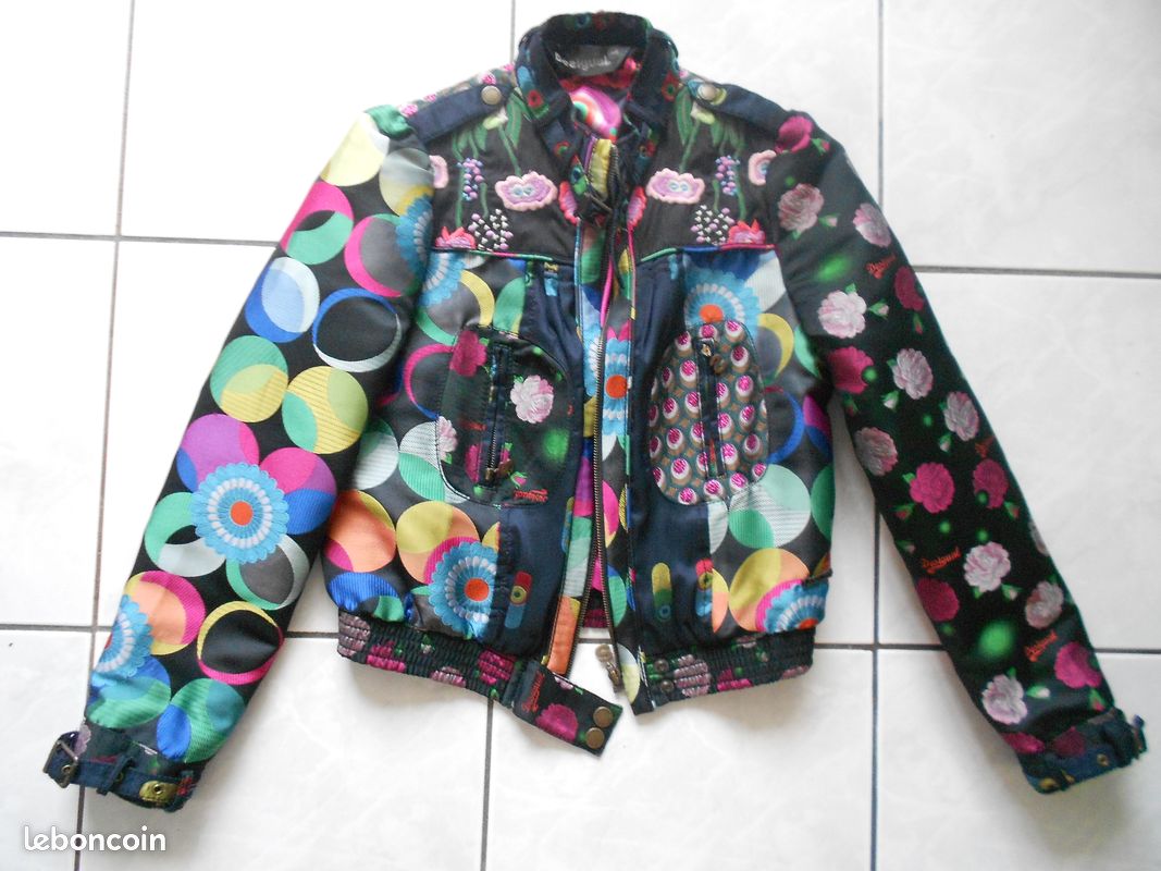 Veste Femme Desigual Multicolore - Jean - Plusieurs Tailles - Neuve Avec étiquette