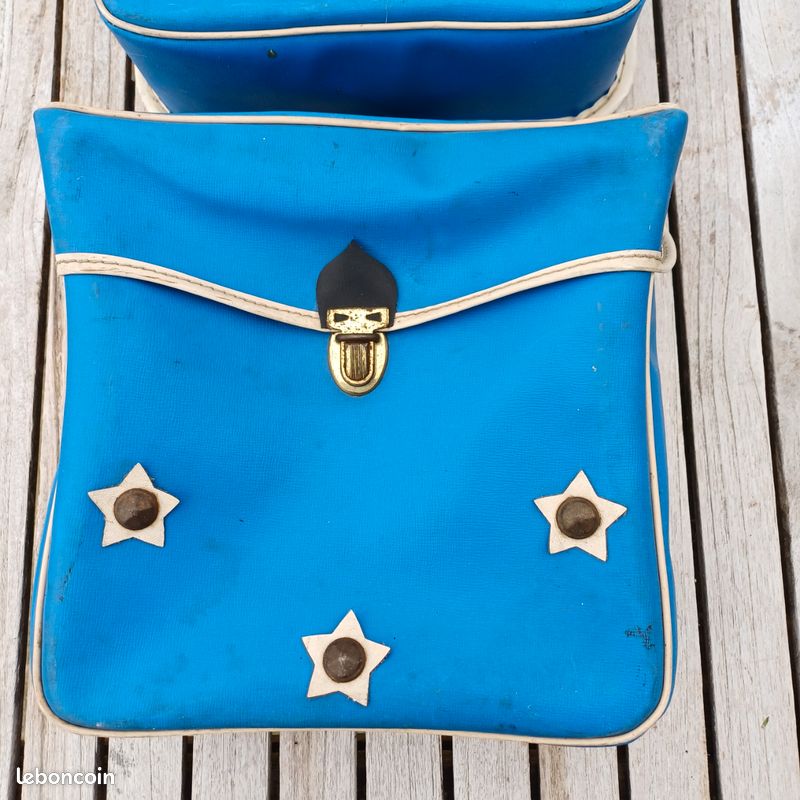 KLICKfix Sacoche de Vélo pour Enfants - Lori Bag - bleu 0279BL