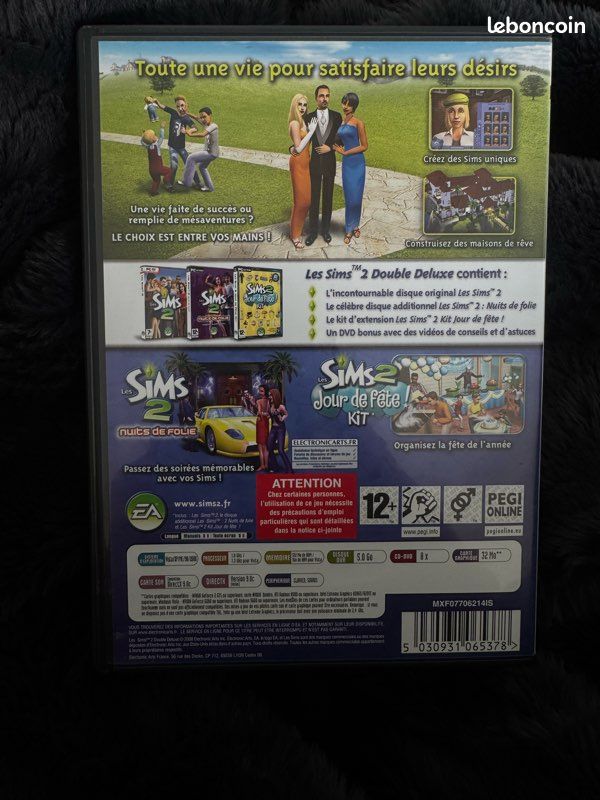 Jeu PC Les Sims 2 Double Deluxe (image 4)
