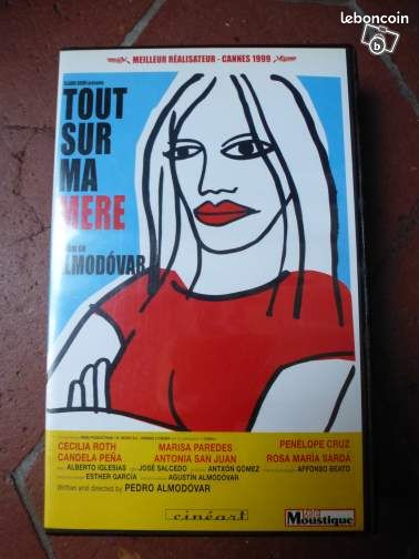K7 VHS almodovar "tout sur ma mère" (image 1)