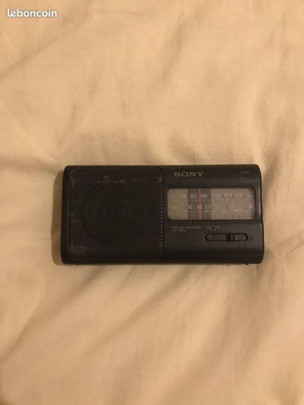 Vintage 1991 ! Sony ICF-380L Radio De Collection En Super état