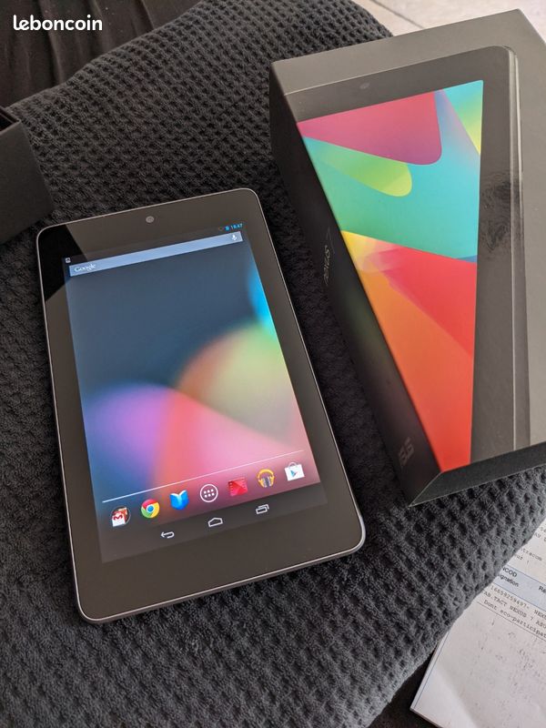 Troc Echange Tablette NEXUS MARQUE ASUS 7 pouces 32 gb quasi ne sur