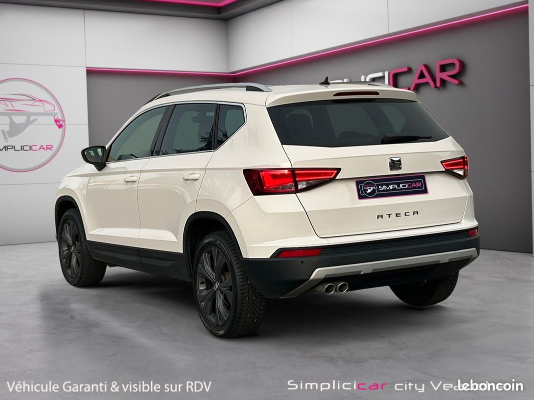SEAT ATECA 2.0 TDI 150 XCELLENCE DSG7 - 150Ch - Garantie 12 mois / 1ère Main / Entretien Seat / Toit Ouvrant / CarPlay / Caméra 360 (image 6)