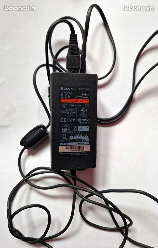 Adaptateur Secteur / Chargeur Pour PlayStation 2 (PS2 PSTwo) - Neuf Sous Emballage