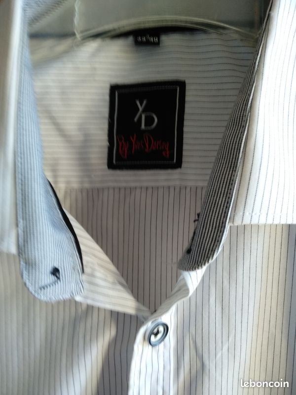Chemise homme manches longues (image 2)