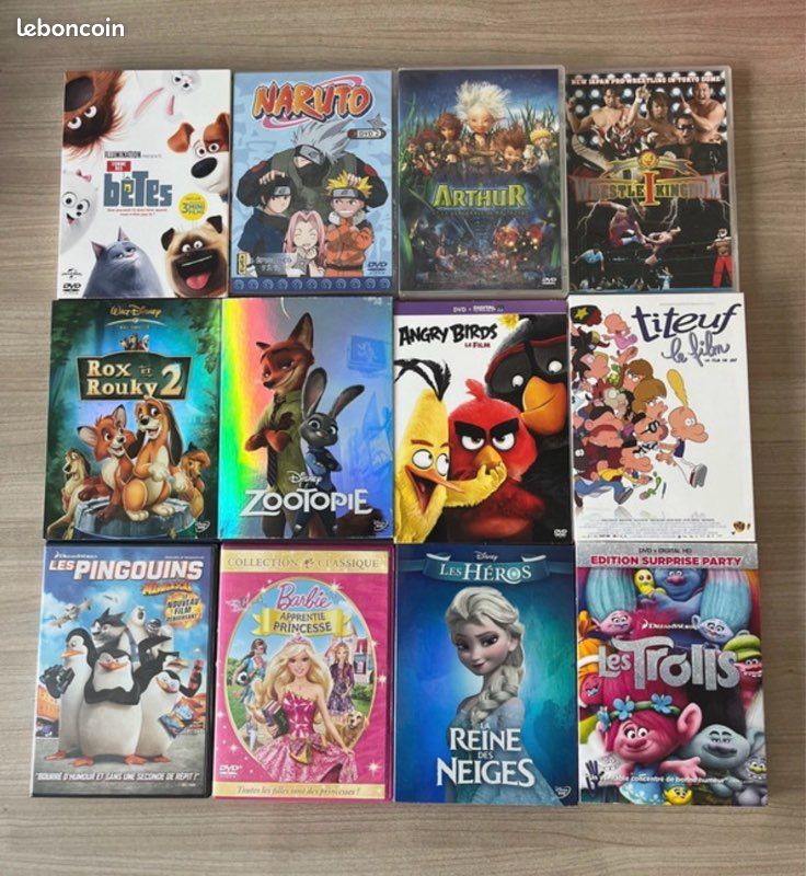 Lot de 12 DVD (image 1)