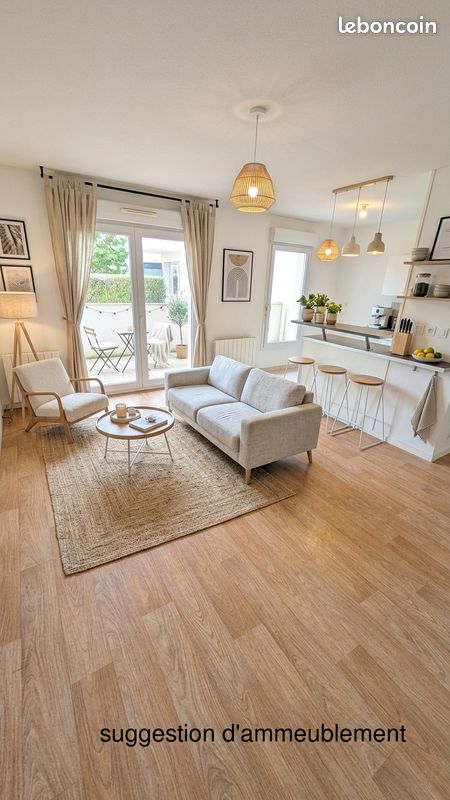 Appartement 2 pièces 45 m² · à Saint-Herblain · 45 m² · 139 000 €