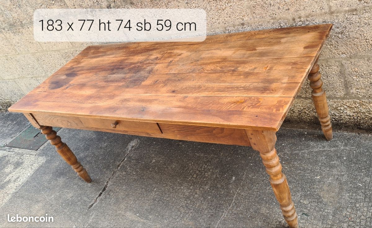 Table de ferme (image 5)