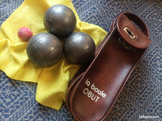 Obut - Match Plus 73mm strie2 - Boules de pétanque - Noir - Taille 700g