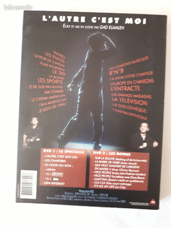 DVD Gad Elmaleh - L'autre c'est moi (image 3)
