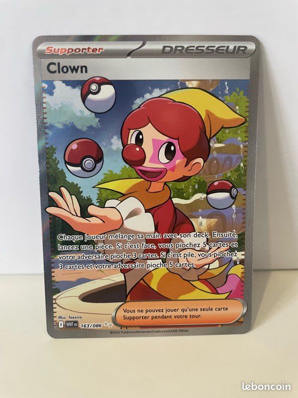 clown pokemon card Art The Clown Pokemon Card