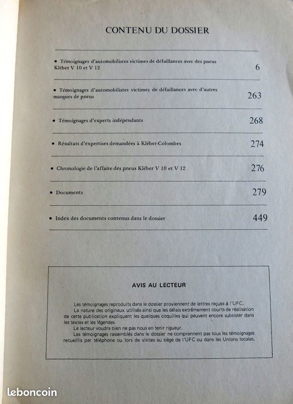 Défense des consommateurs : les pneus Kléber (image 2)
