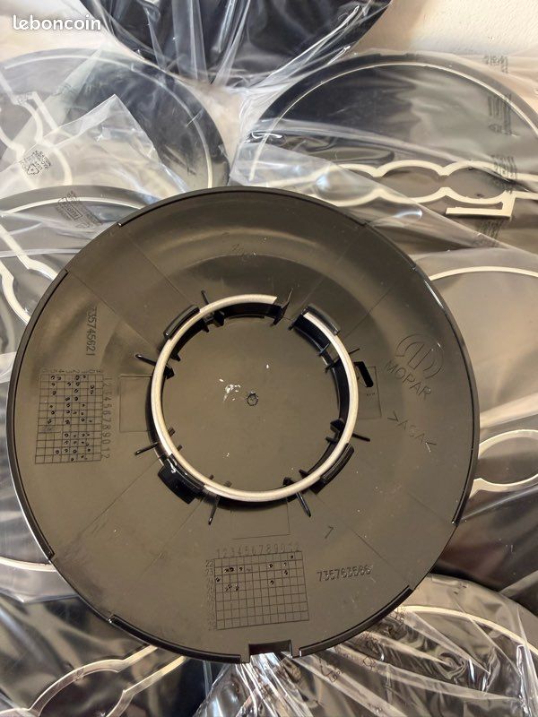 SXXTS 4 Pièces Capuchons Centre De Jante 60mm Pour Fiat 500 - Enjoliveurs Roue Protection
