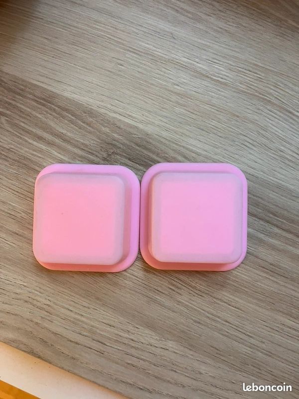 Lot de 2 moules à savons en silicone (image 2)