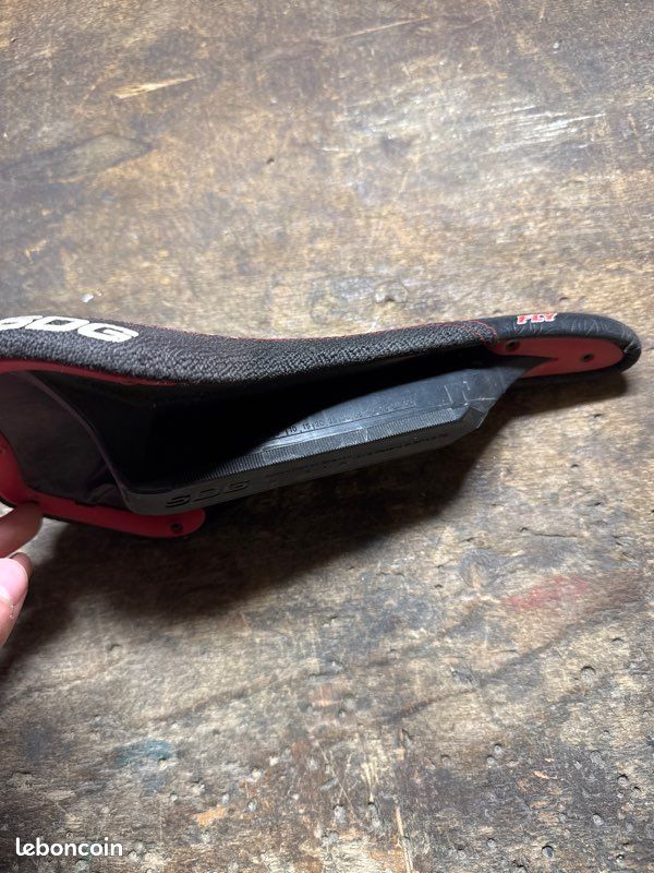 Selle Cube SDG Fly 2.0 I-Beam Noir/citron Vert - Légère VTT Route Homme/femme
