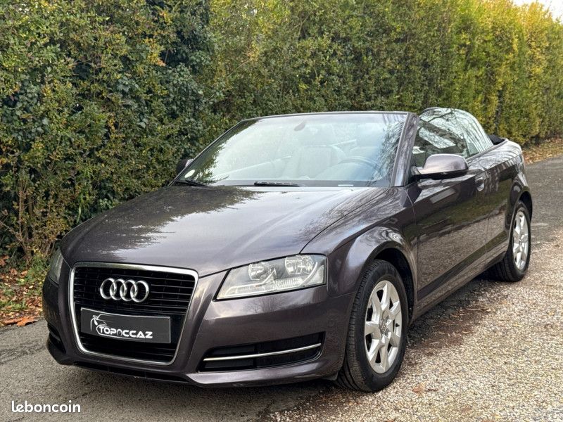 Audi A3 CABRIOLET 2.0 TDI 140CH AMBITION LUXE * 147.000KM * 1ERE MAIN * GARANTIE (image 8)