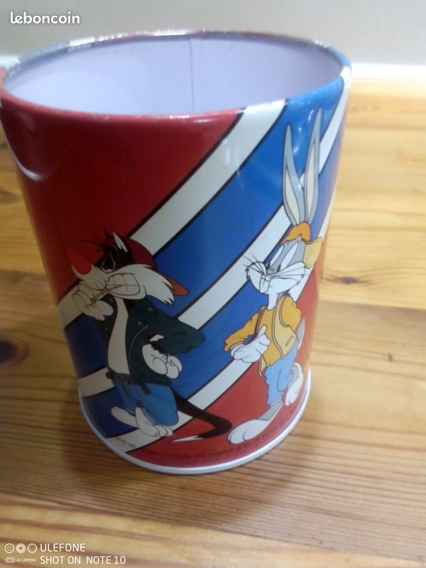 Pot à crayons vintage Looney Tunes / Papèterie rentrée (image 2)