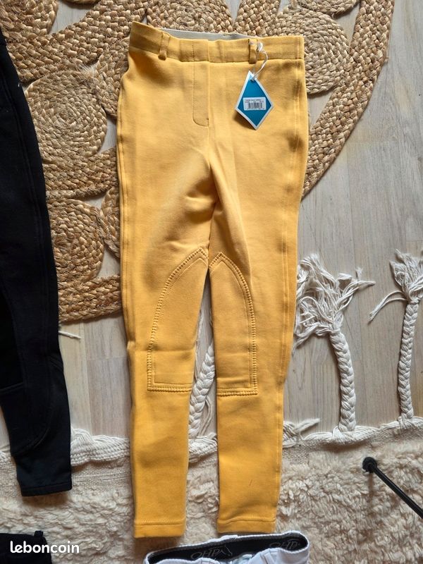 Leggings d'équitation noir Equithème (D'occasion) à Sion pour CHF 20