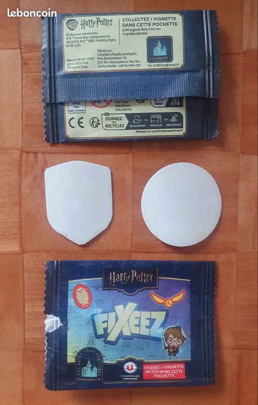 Lot 4 Wizzis Harry Potter Super U – Figurines Dumbledore – Occasion Très Bon état