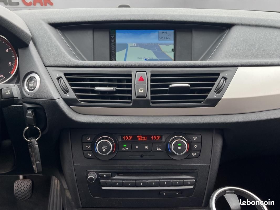 Bmw x1 18d 2.0d 143 ch / radar av/ar bluetooth gps ct ok (image 16)