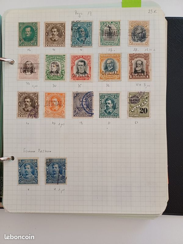 Timbres du Costa Rica (image 16)