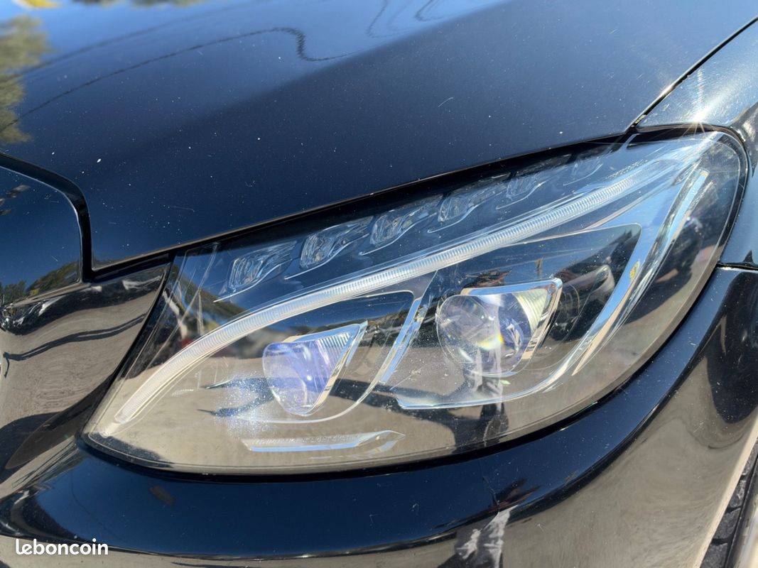 Mercedes CLASSE C BREAK 220 d Sportline 9G-Tronic {TOIT OUVRANT - SIEGE ELECTRIQUE - SON BURMESTER} (image 14)