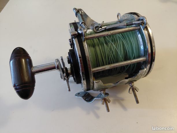 Moulinet De Pêche Vintage PENN #350 Leveline - Pour Eau Salée, Fabriqué Aux USA