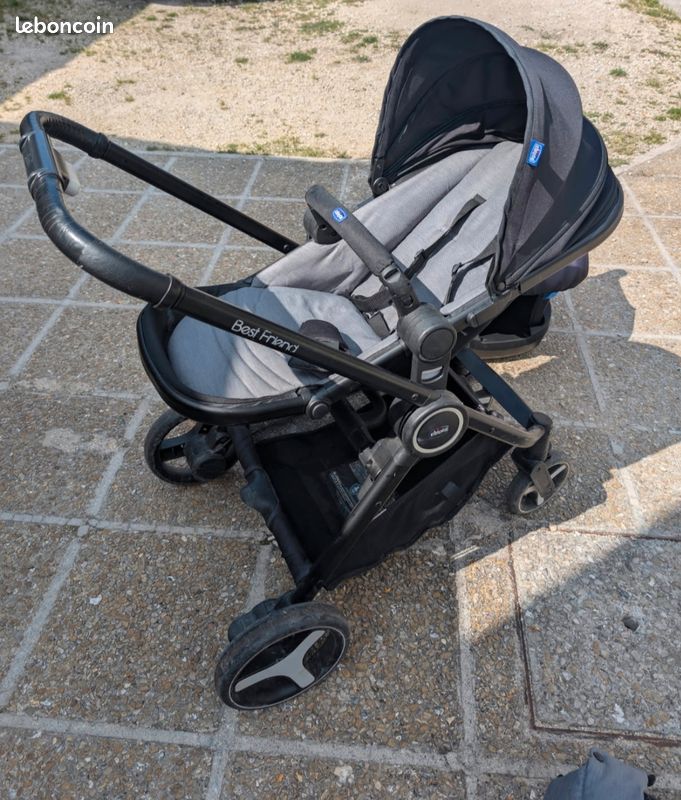 Chicco Trio Best Friend Système modulaire 3en1 avec poussette