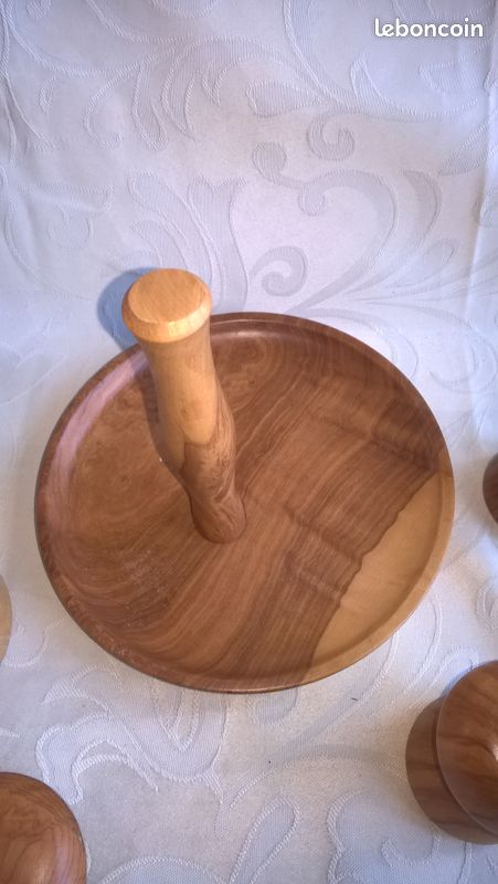 Support bois sel poivre - Atelier Passion du Bois