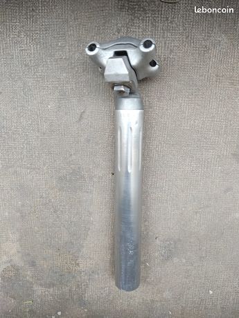Tige De Selle Aéro Vintage Campagnolo C Record - Diamètre 26.4 Mm - Hauteur 200 Mm - Occasion