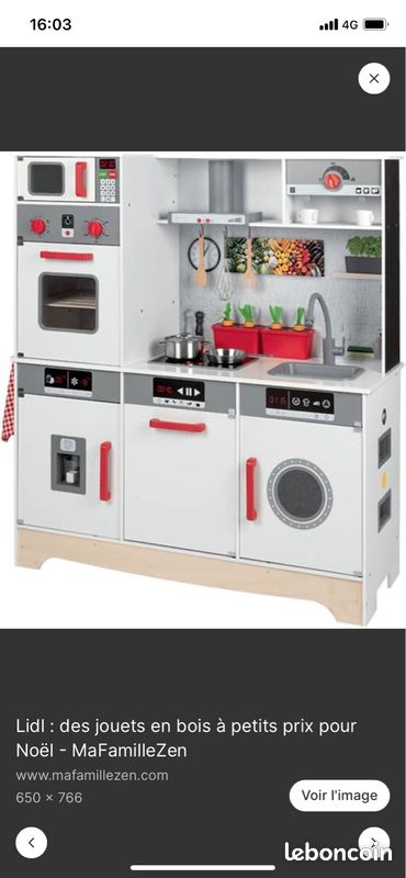 Cuisine Lidl deluxe enfant neuve (image 1)