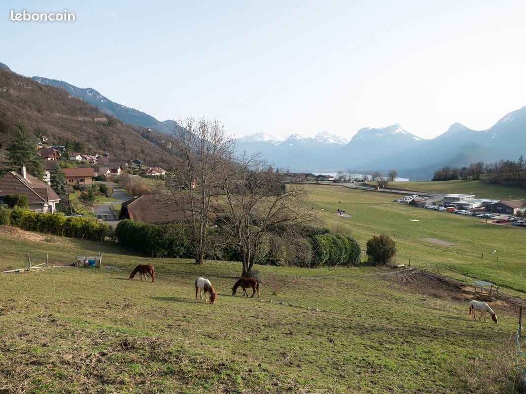 En Exclusivité, La Fruitière, terrain constructible de 1000m2 sur le secteur de Perroix · à Talloires-Montmin · 756 000 €