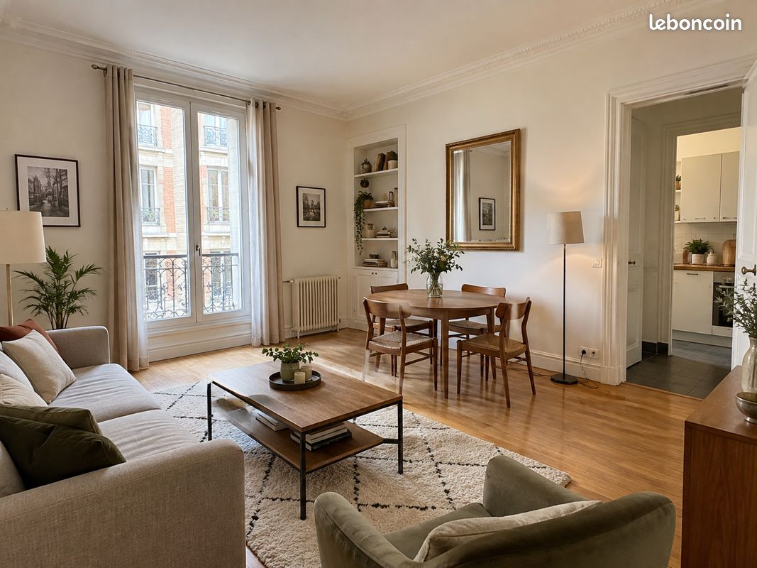 Appartement 2 pièces 49 m² · à Neuilly-sur-Seine · 48,8 m² · 540 000 €