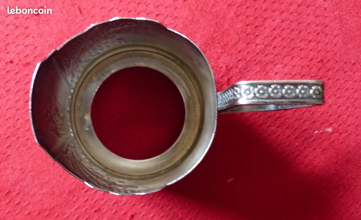 1967 Porte-verres pour le thé , Conquête de l'espace sovietique, Kremlin urss 1960-1970 russe russie podstakannik подстаканник (image 7)