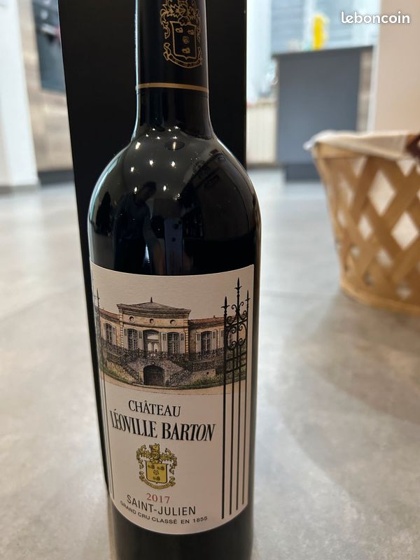 Vin rouge saint Julien 2017 château leoville Barton (image 3)