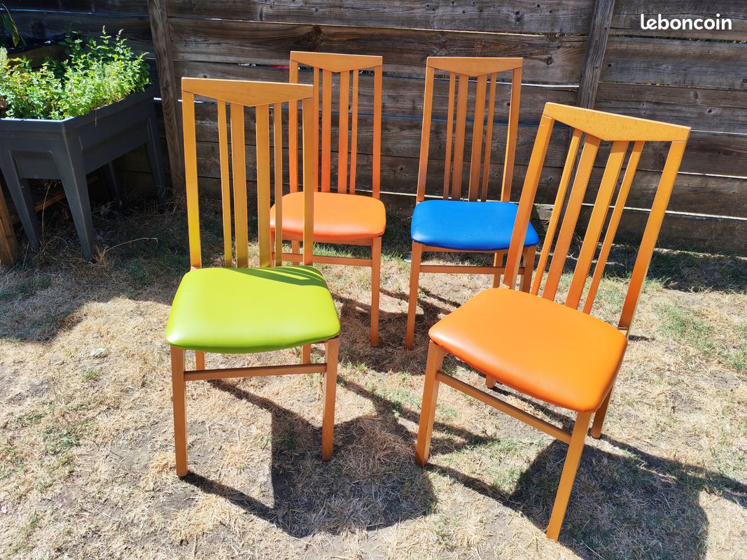 Lot de 4 chaises (image 1)