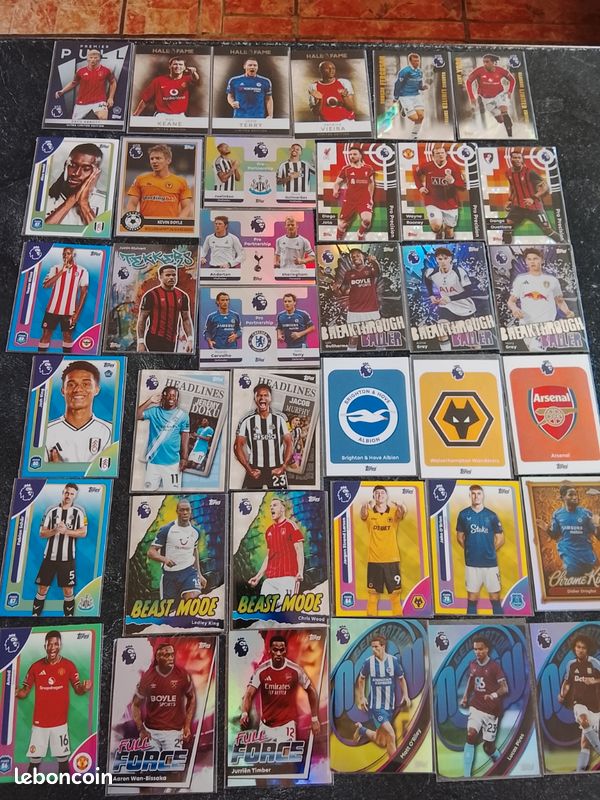 Carte Collection Football NFL Signée Leaf - 1/1 Avec 17 Signatures, Neuf