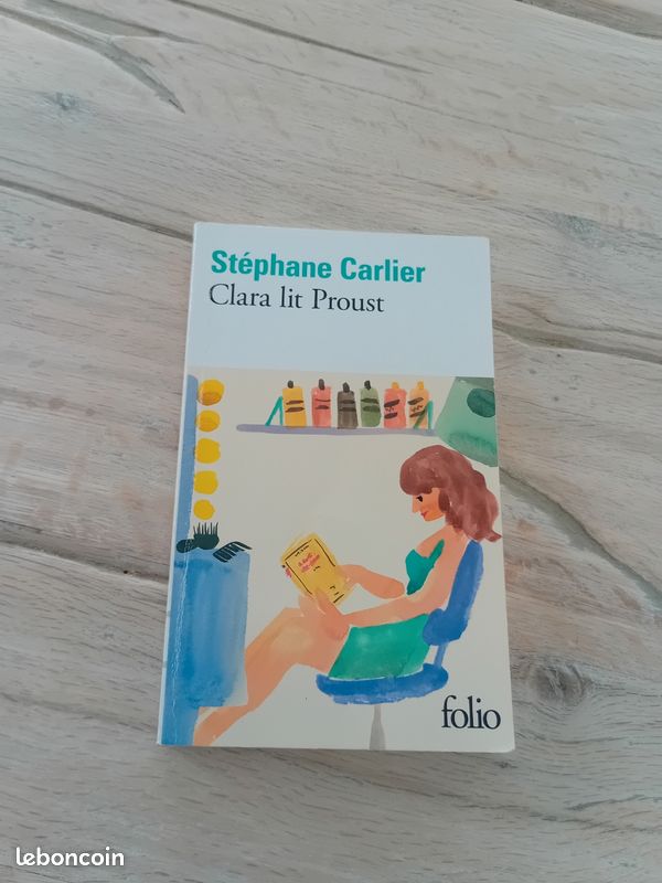 Clara lit Proust Stéphanie Carlier Folio (image 1)