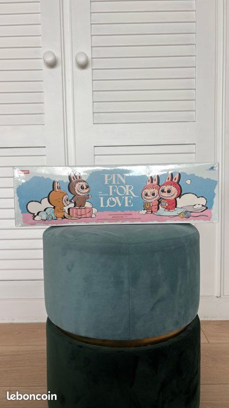 Pop Mart Labubu The Monsters Pin For Love Series (N-Z) Whole Set (image 1)